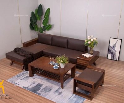 sofa gỗ sồi VG02