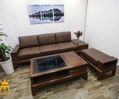 sofa gỗ sồi VG03