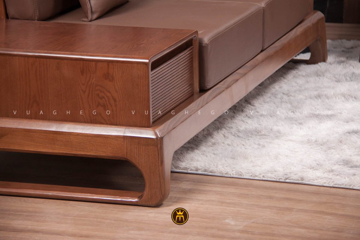 Sofa gỗ tần bì VG04B 