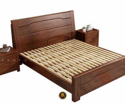 Giường ngủ gỗ sồi V40