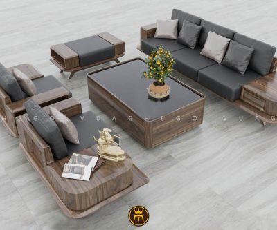 sofa gỗ sồi ASH VG09