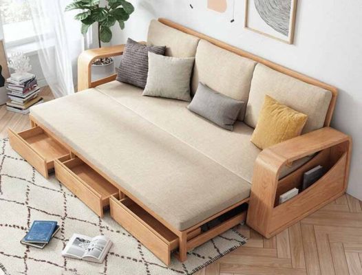 TOP 5+ mẫu sofa kết hợp giường cho người lười thịnh hành hiện nay