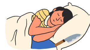Để dao đầu giường có tác dụng gì – Để dao đầu giường giúp hạn chế bị bóng đè
