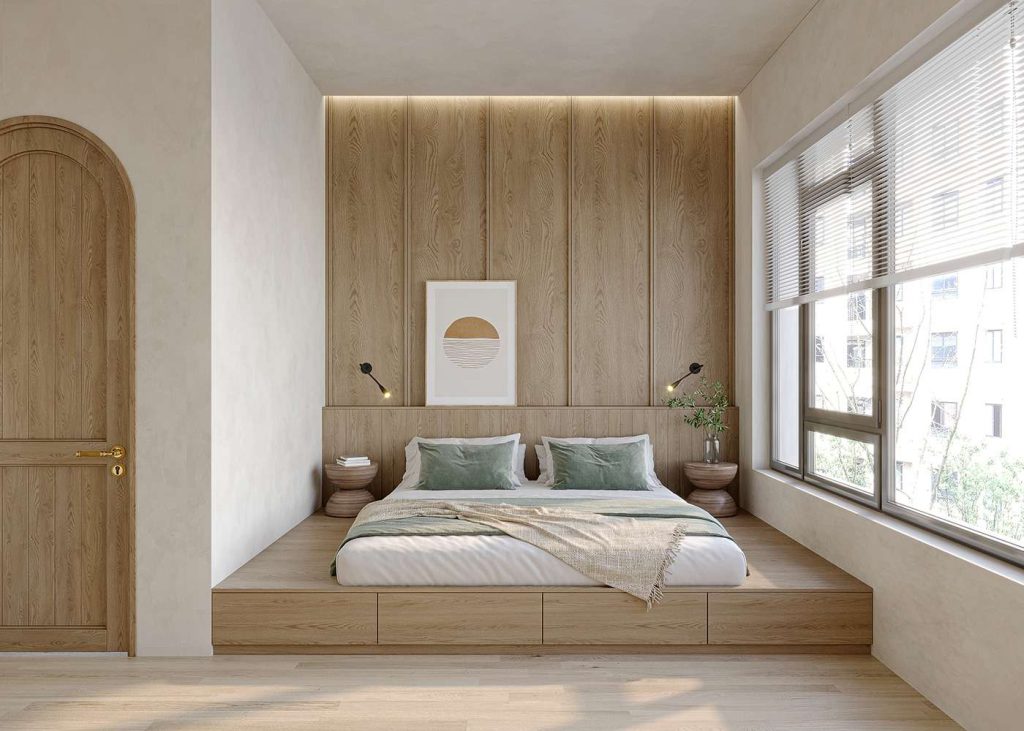 Decor phòng ngủ kiểu Nhật