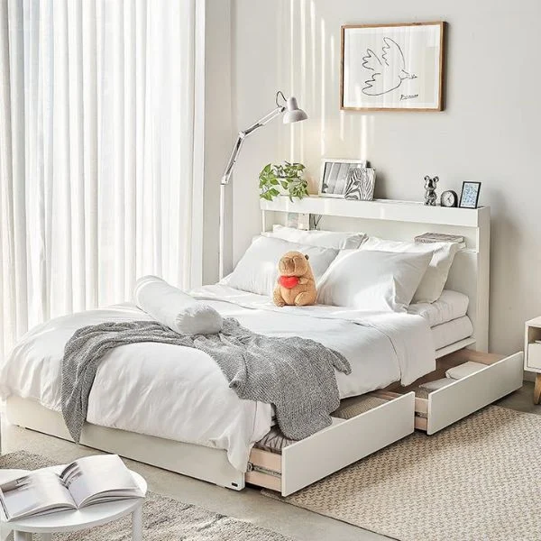 Độ bền của giường gỗ công nghiệp sẽ kém hơn gỗ tự nhiên