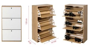 Kích thước tủ giày ảnh hưởng trực tiếp đến thẩm mỹ căn nhà
