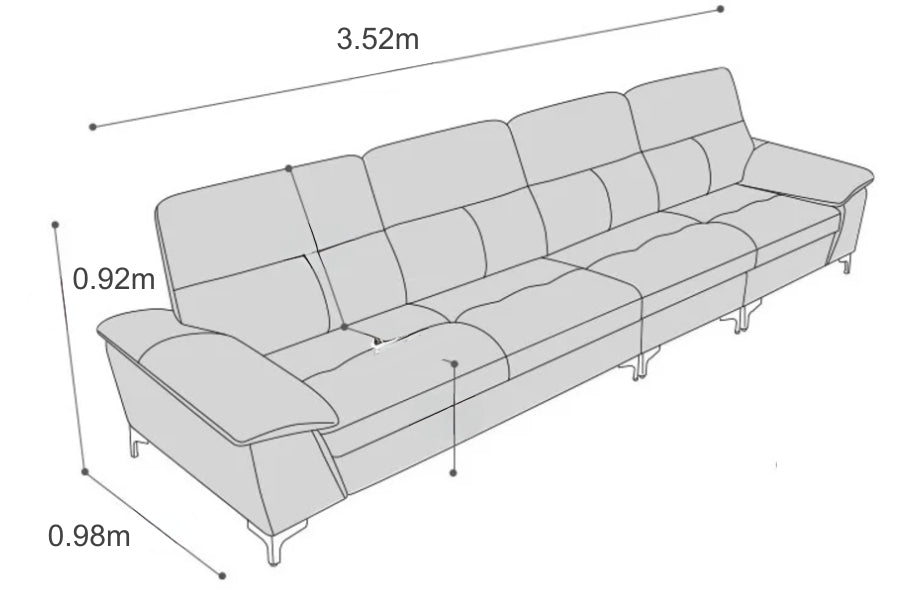 Kích thướng của ghế sofa 4