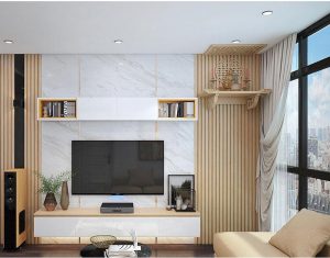 Lợi ích khi chọn bàn thờ kết hợp kệ tivi