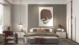 Phòng ngủ phong cách đầy đủ tiện nghi