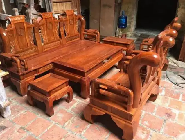 Bán Bộ Bàn Ghế Gỗ Hương Cũ Bán Bộ Bàn Ghế Gỗ Hương Cũ