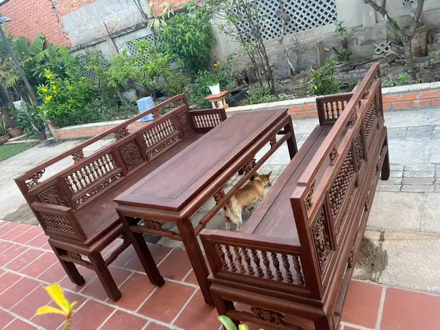 Bán Bộ Bàn Ghế Trường Kỷ Cũ