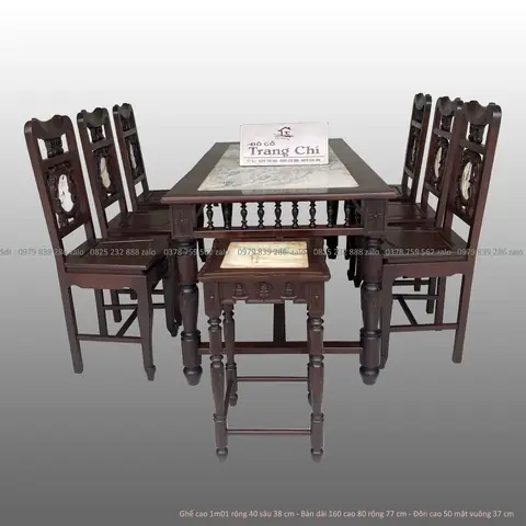 Bàn Ghế Ăn Gỗ Gụ Bàn Ghế Ăn Gỗ Gụ