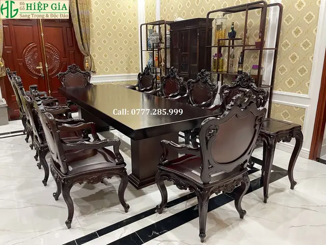 Bàn Ghế Ăn Gỗ Gụ Bàn Ghế Ăn Gỗ Gụ