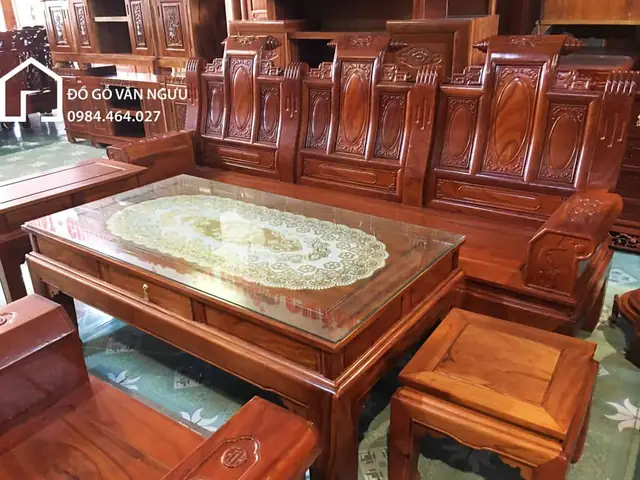 Bàn Ghế Âu Á Gỗ Gõ Đỏ Bàn Ghế Âu Á Gỗ Gõ Đỏ