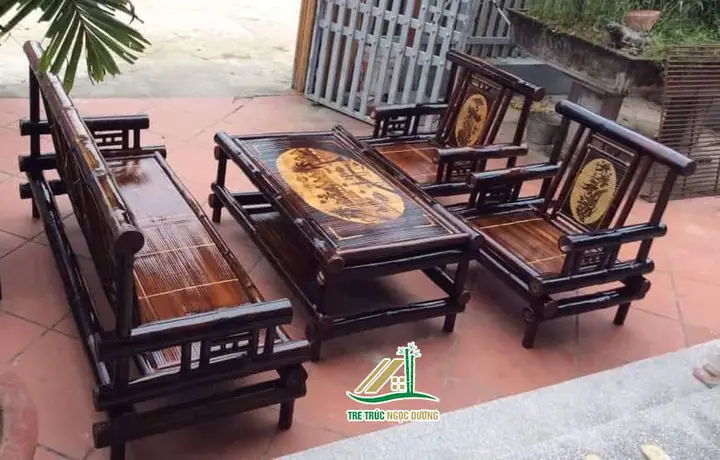 Bàn Ghế Bằng Tre Bàn Ghế Bằng Tre