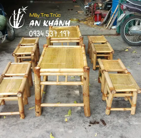 Bàn Ghế Bằng Tre Bàn Ghế Bằng Tre