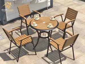 Bàn Ghế Cafe Ngoài Trời Thanh Lý