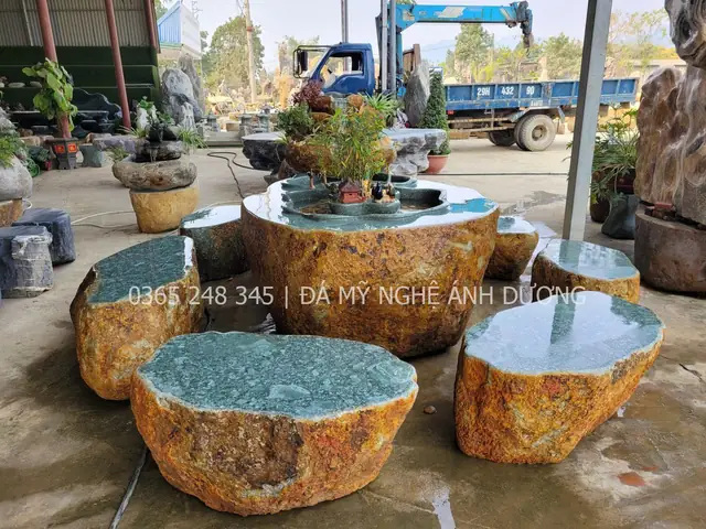 Bàn Ghế Đá Đẹp