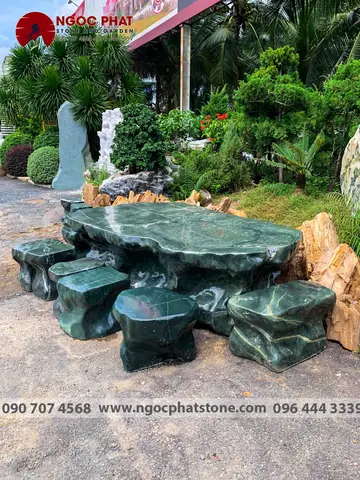Bàn Ghế Đá Tự Nhiên Bàn Ghế Đá Tự Nhiên
