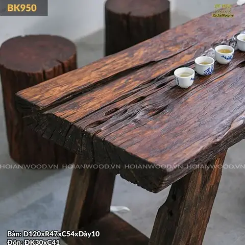 Bán Ghế Đôn Gỗ