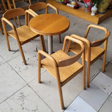 Bàn Ghế Gỗ Cà Phê Thanh Lý Bàn Ghế Gỗ Cà Phê Thanh Lý