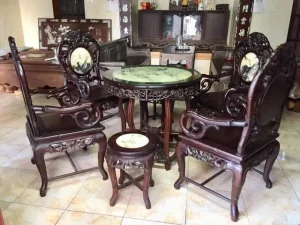 Bàn Ghế Gỗ Cổ