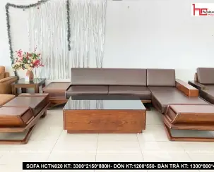 Bàn Ghế Gỗ Phòng Khách Tại Hải Phòng