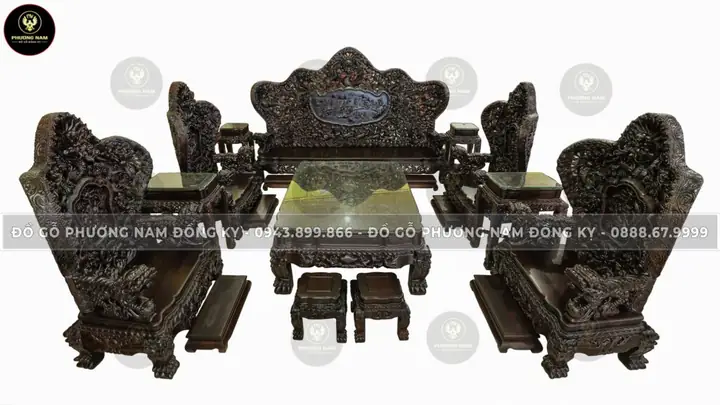 Bàn Ghế Gỗ Trắc Khủng