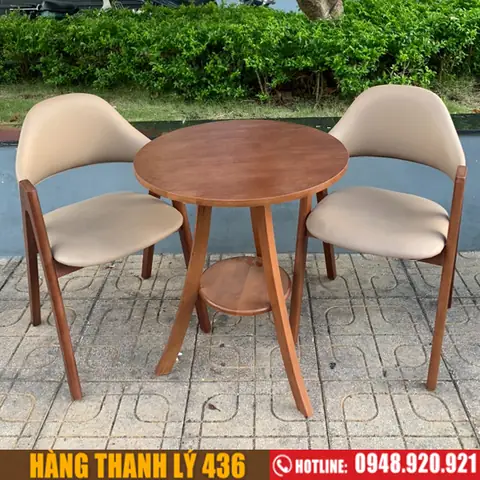 Bàn Ghế Gỗ Uống Cà Phê Bàn Ghế Gỗ Uống Cà Phê