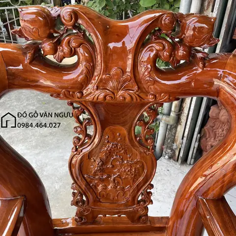 Bàn Ghế Gỗ Xà Cừ