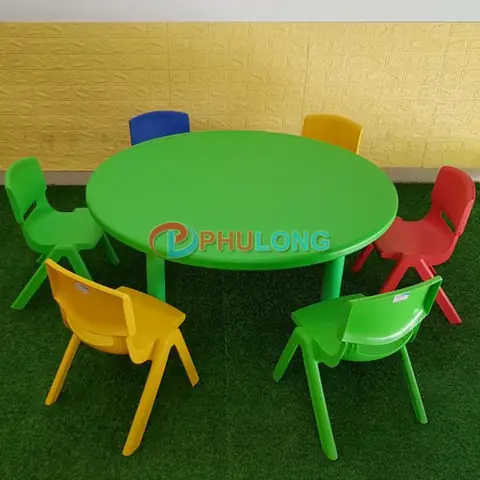 Bàn Ghế Học Cho Bé Mẫu Giáo