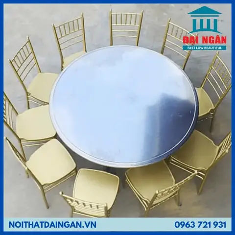 Bàn Ghế Inox Nhà Hàng