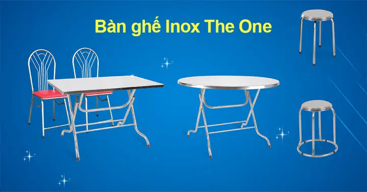Bàn Ghế Inox Tphcm
