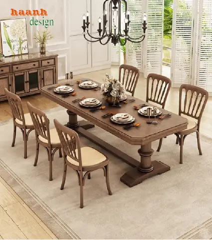 Bàn Ghế Kiểu Châu Âu