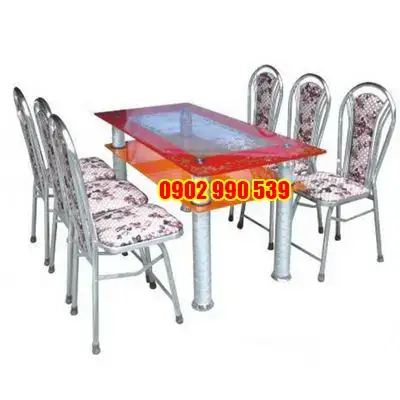 Bàn Ghế Kính Cường Lực