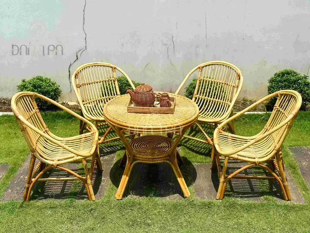Bàn Ghế Mây Giá Rẻ