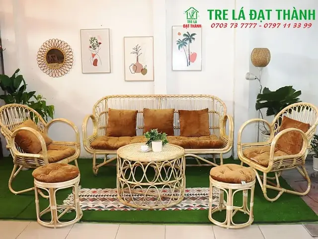 Bàn Ghế Mây Tre Bàn Ghế Mây Tre