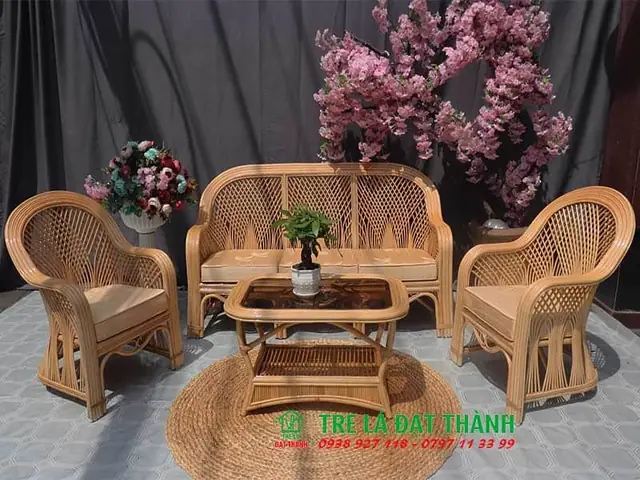 Bàn Ghế Mây Tre Bàn Ghế Mây Tre