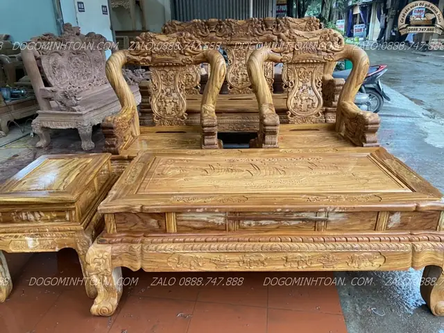 Bàn Ghế Minh Quốc Voi Tay 14 Bàn Ghế Minh Quốc Voi Tay 14