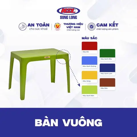 Bàn Ghế Nhựa Cho Quán Ăn