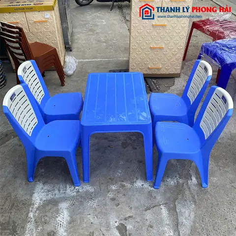 Bàn Ghế Nhựa Thanh Lý
