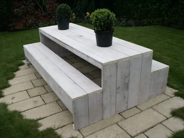 Bàn Ghế Pallet Đẹp