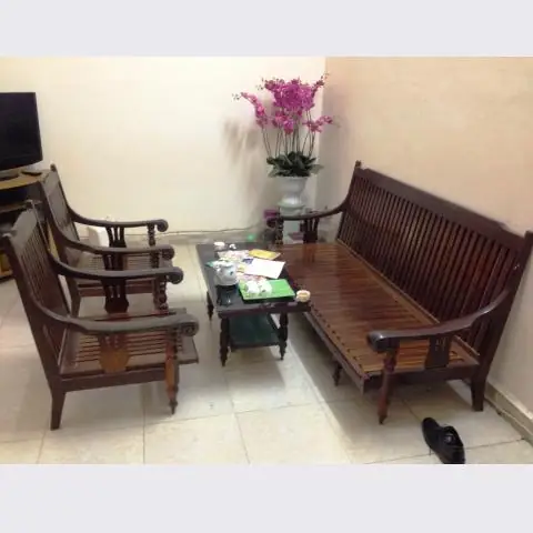 Bàn Ghế Sa Lông Nan Cũ