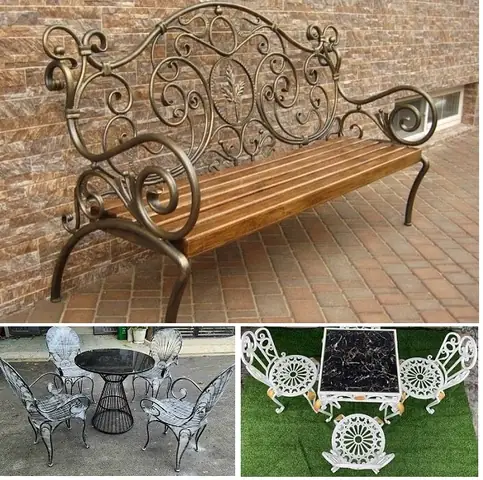 Bàn Ghế Sắt Mỹ Nghệ
