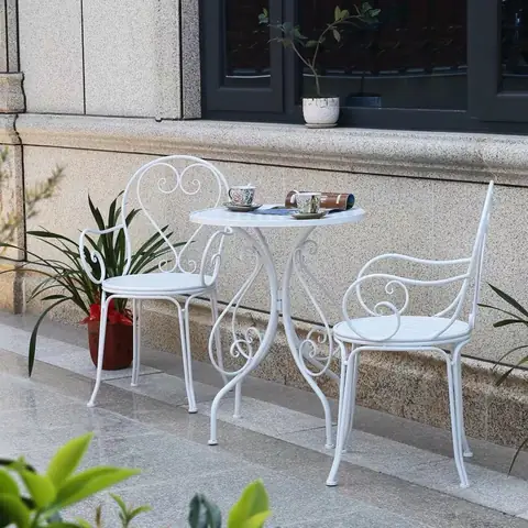 Bàn Ghế Sắt Uốn