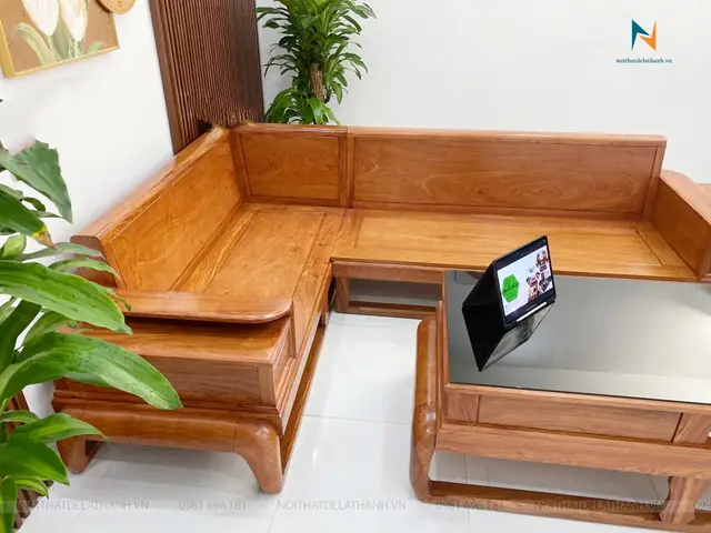 Bàn Ghế Sô Pha Gỗ