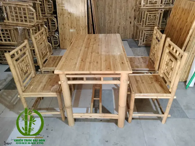 Bàn Ghế Tre Trúc Bắc Ninh Bàn Ghế Tre Trúc Bắc Ninh