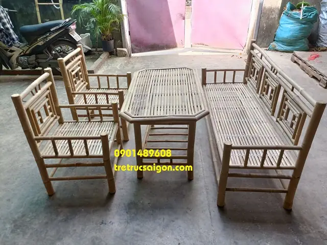 Bàn Ghế Tre Trúc Giá Rẻ Bàn Ghế Tre Trúc Giá Rẻ