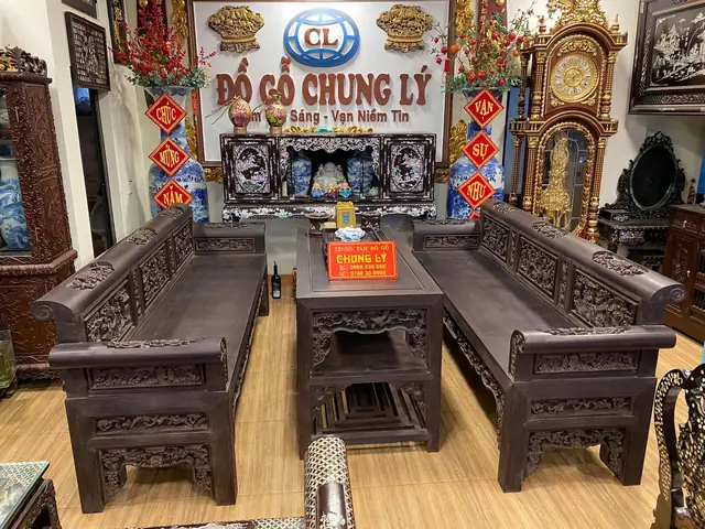 Bàn Ghế Trường Kỷ Cũ Bàn Ghế Trường Kỷ Cũ