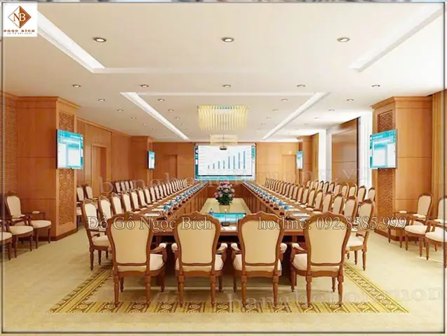 Báo Giá Ghế Gỗ Phòng Họp